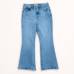 Madewell The Perfect Vintage Flare Jean Size 28 High Rise Light Wash Denim
